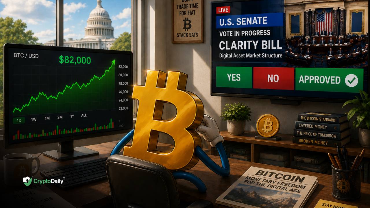 Bitcoin Surges to $82K on Clarity Act Vote: Enough to Save the Rally?