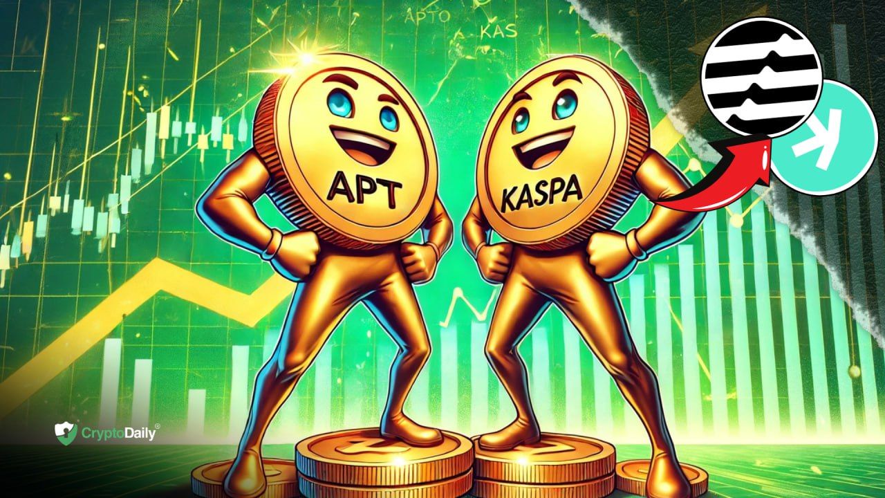 Aptos ($APT) and Kaspa ($KAS) in the green - ready to go higher?