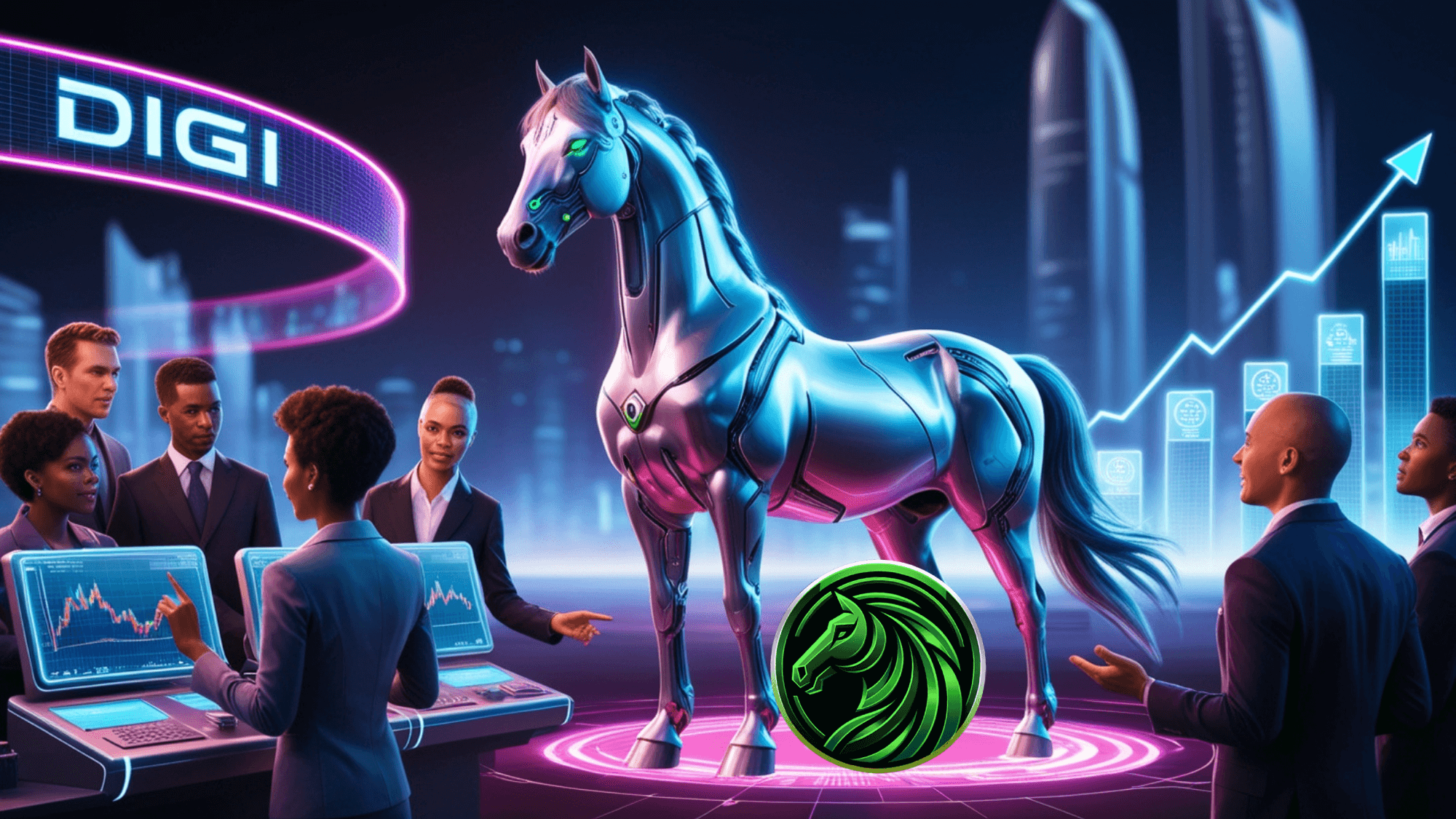 Analysts Bullish On DigiHorse, Predict It Will Reach $1 Before FLOKI And BONK