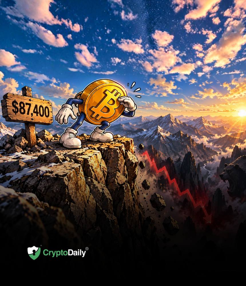 Bitcoin Hits $87,400 Local Top: How Deep Will the Correction Go?