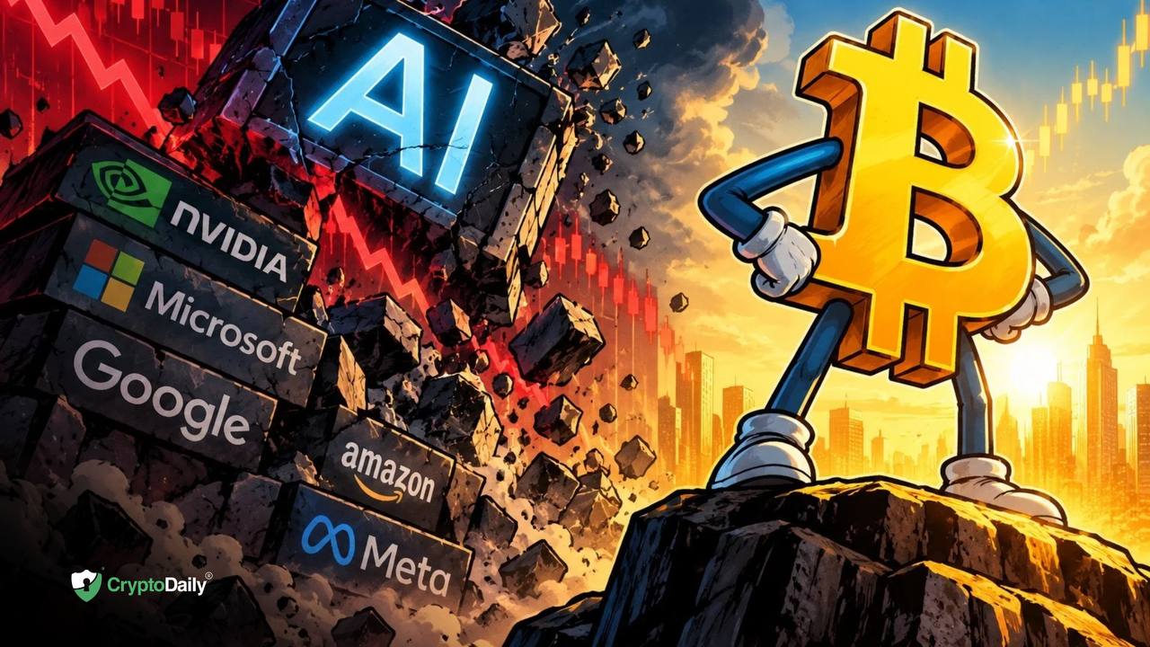 Bitcoin Holds Up as AI Trade Crumbles
