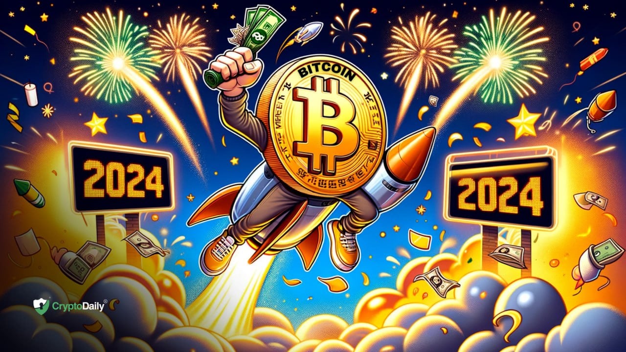 Bitcoin starts 2024 with a bang
