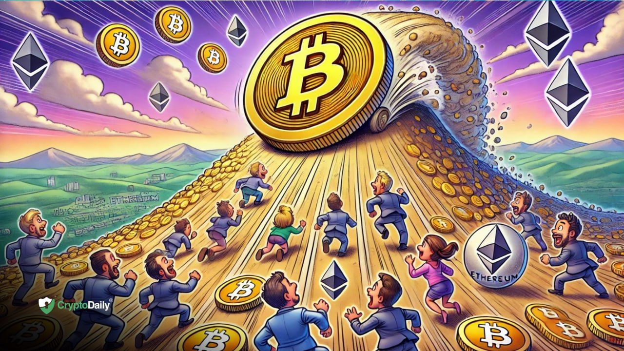 Bitcoin ($BTC) dominance starting to roll over - is it time for altcoins?