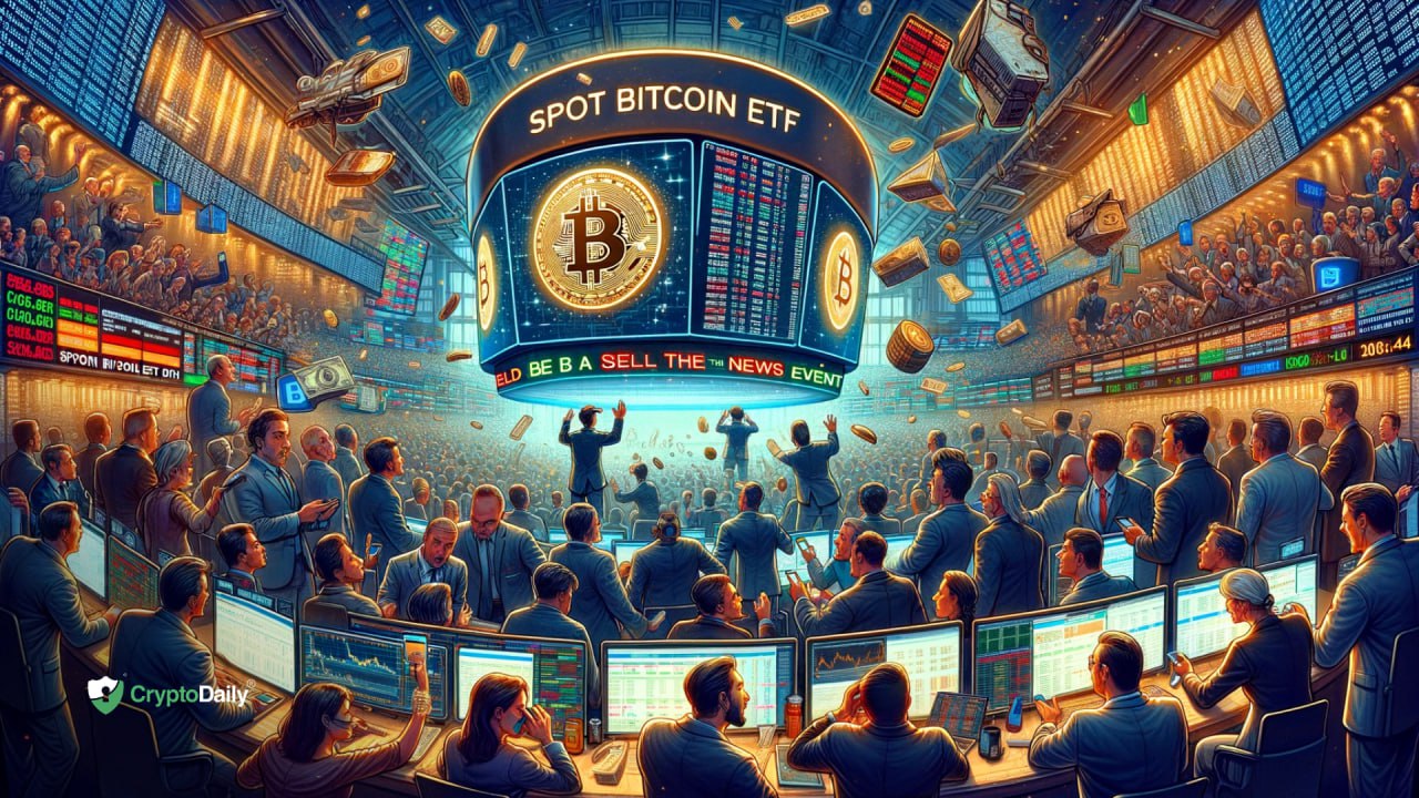 Will Spot Bitcoin ETF announcement be a sell the news event?