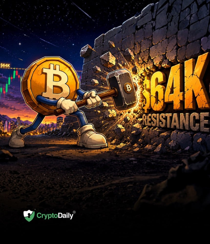 Bitcoin Tests $64K Resistance: Bulls Get Boost from US Stocks Rally