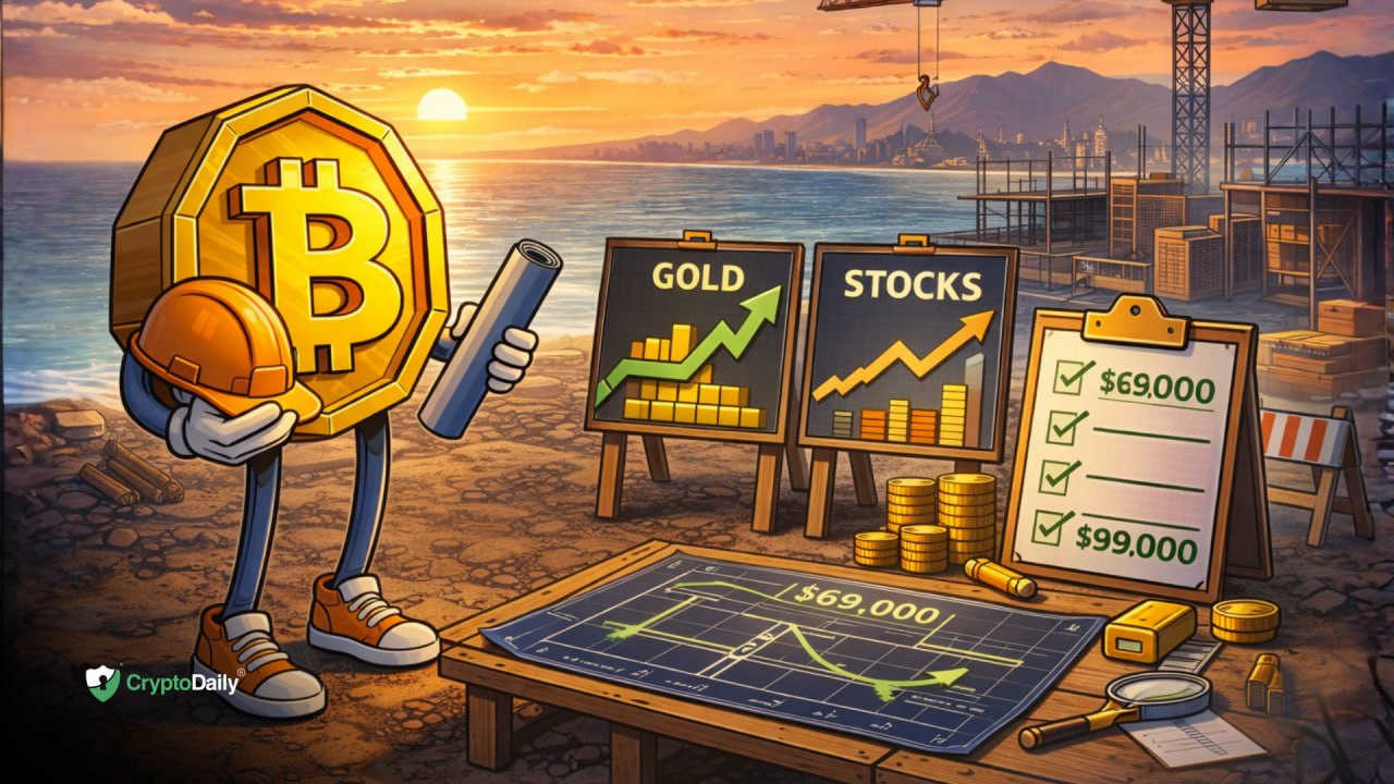 Bitcoin Technical Analysis February 10: $69,000 Defense in Play – Bottom Forming vs. Gold/Stocks?