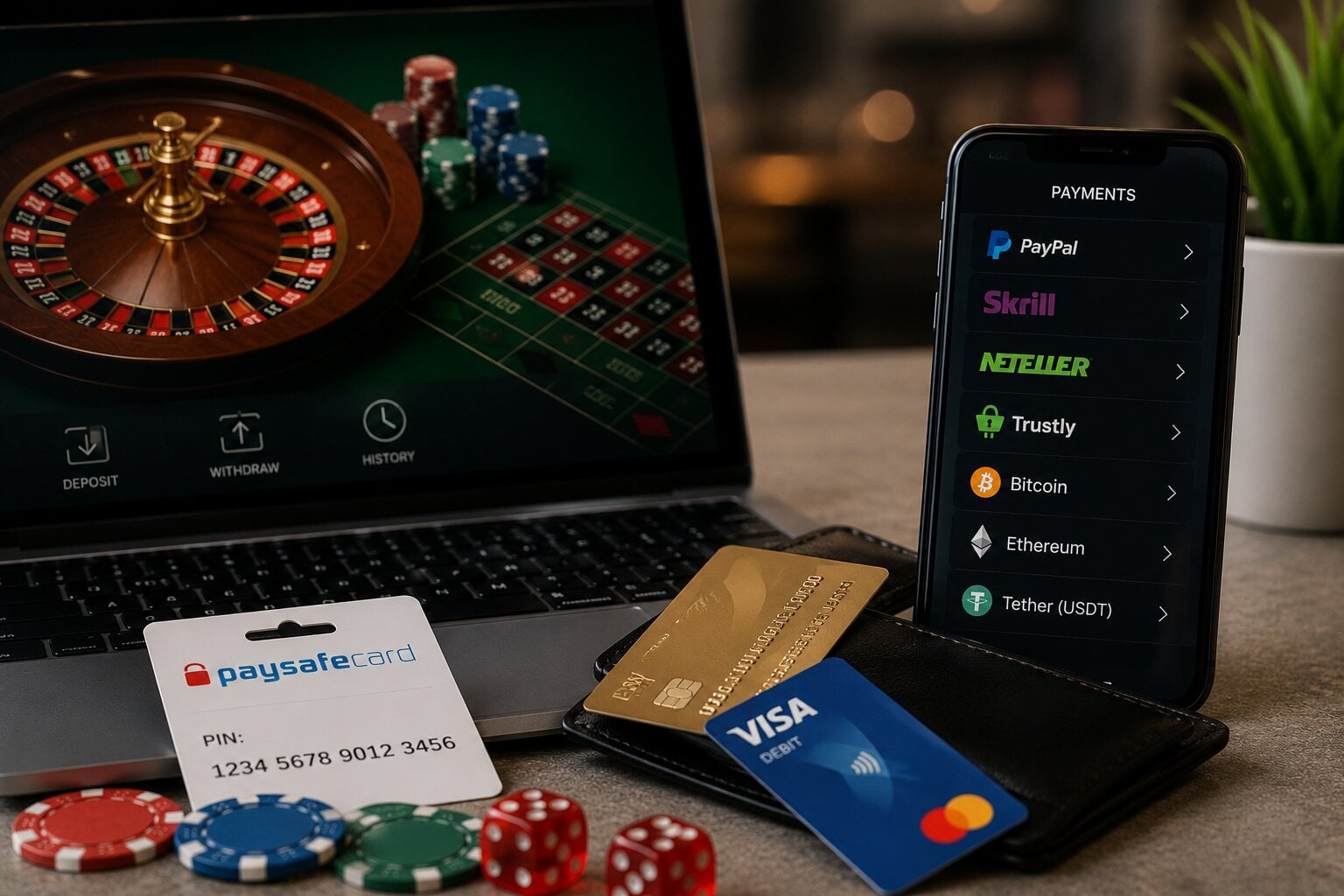 The Fastest Payment Methods for Online Casinos