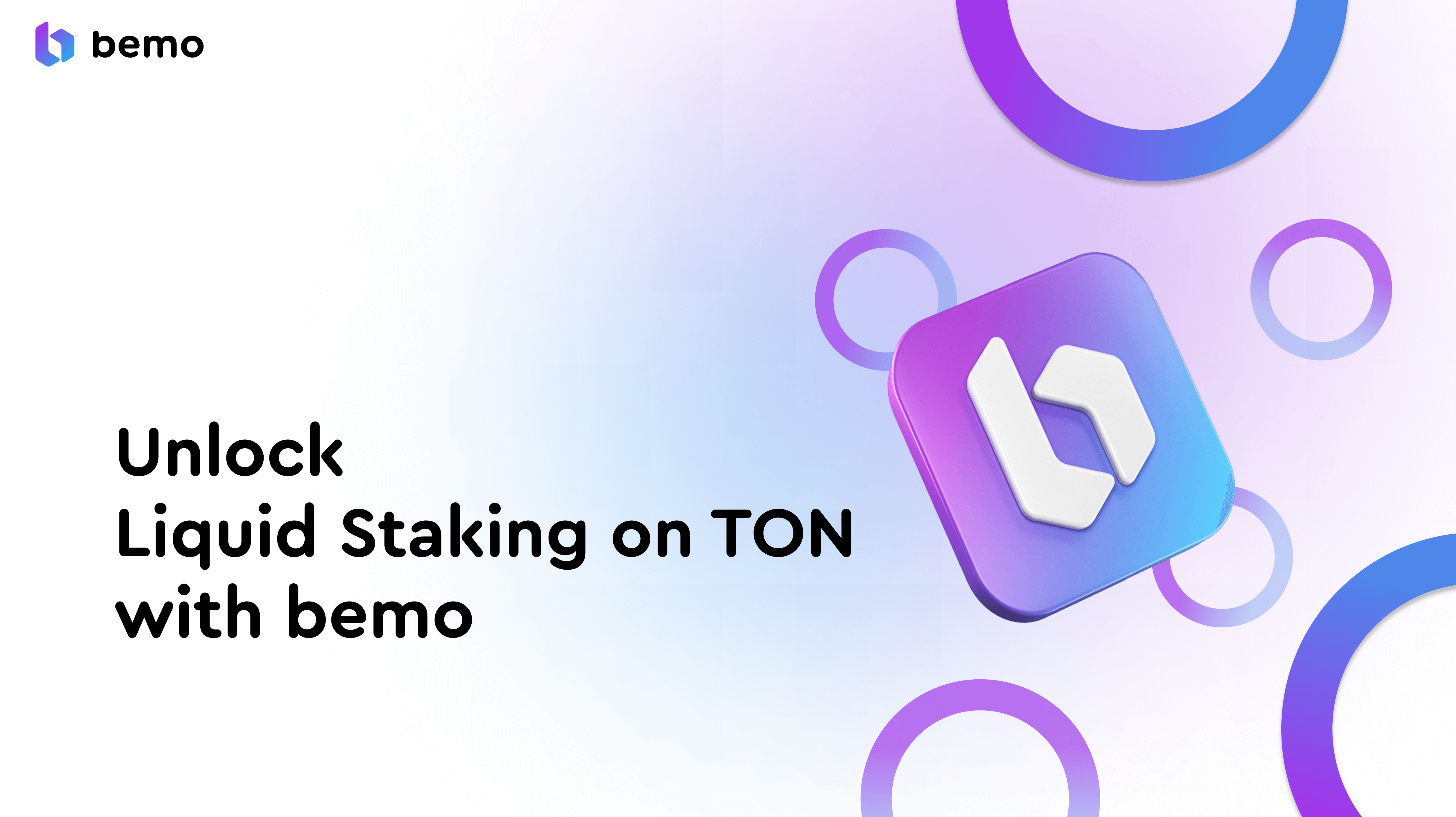 Finding bemo: Your ultimate app for staking on the TON Blockchain