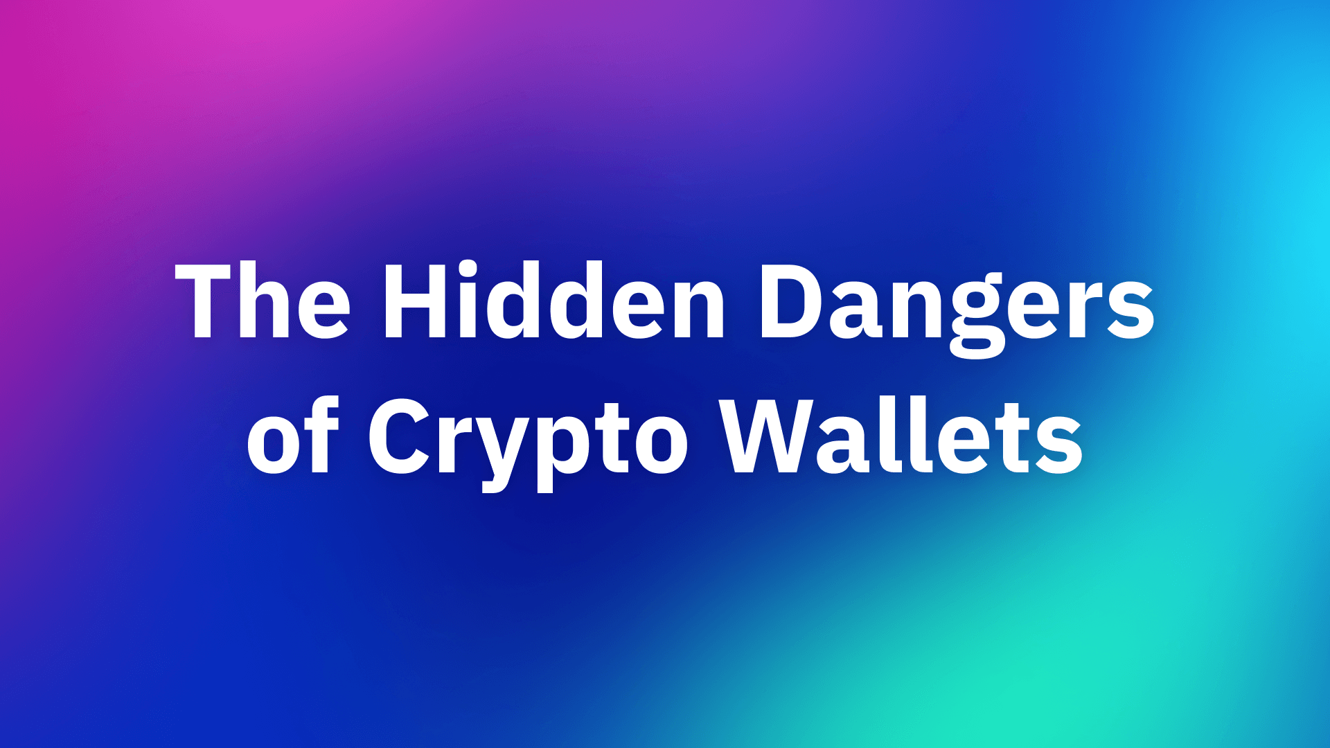 Even with Their Keys, Users Don't Control Their Crypto. Here's Why