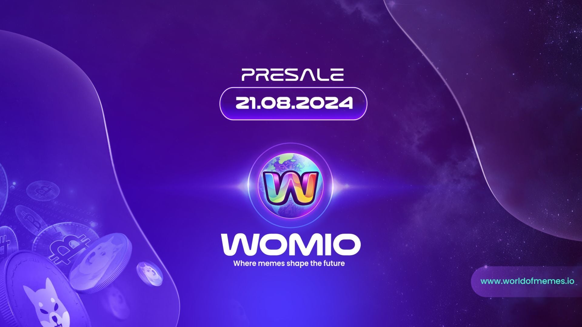 Multichain Memecoin Launchpad WOMIO Will Host Its Presale on August 21