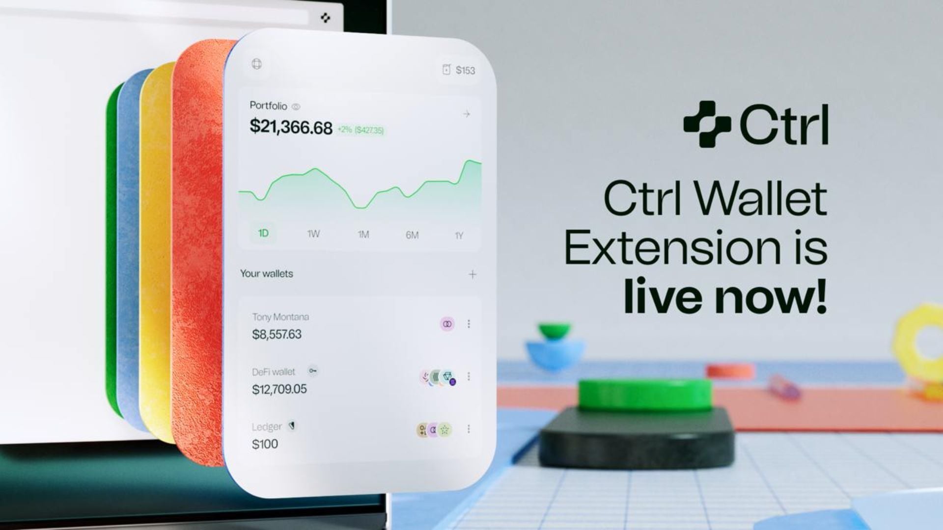 Self-Custody Solution Ctrl Launches Browser Extension Wallet With Support For 2,100+ Blockchains