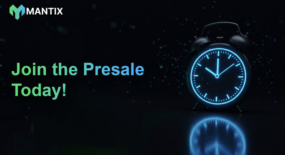 It's Live! Mantix Launches Presale, Expected To Go Viral As Dogecoin And Toncoin Investors Rush To Enter