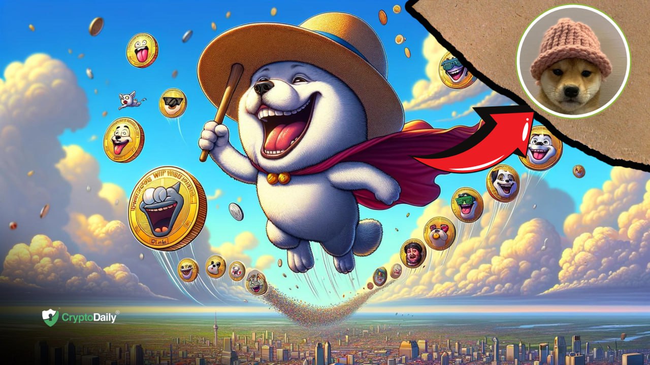 Memecoins explode higher led by Dog Wif Hat (WIF)