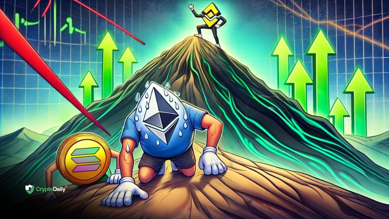 Ethereum (ETH) and Solana (SOL) at the bottom -  Binance Coin (BNB) holding strong