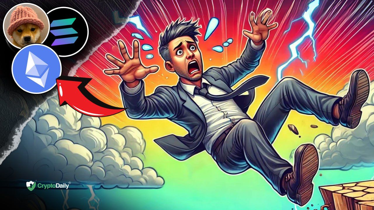 Cryptocurrency market ablaze - Altcoins $ETH, $SOL, and $WIF plummet