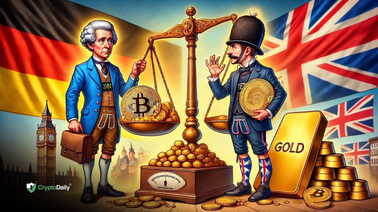German Government Bitcoin selling akin to UK selling its gold