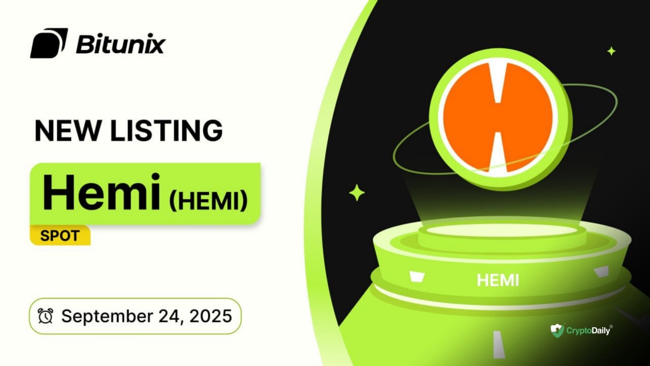 Bitunix Exchange Lists $HEMI Coin Following Massive 250% Rally in Just One Week