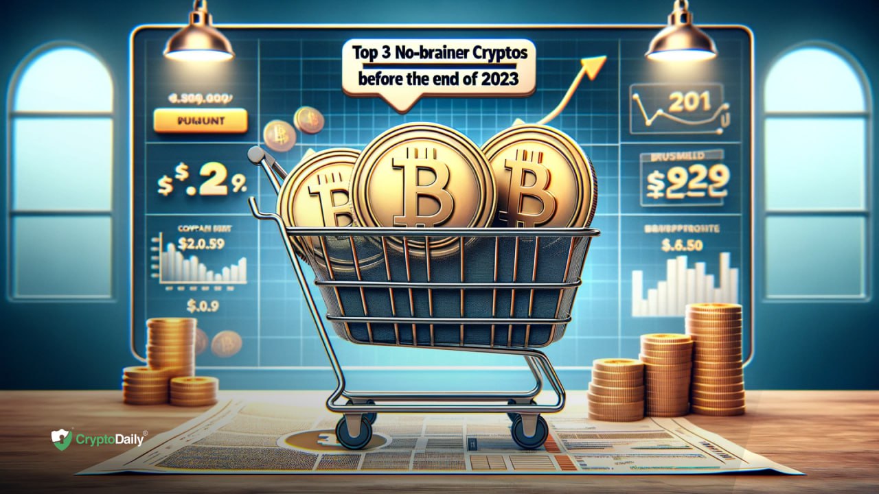 Top 3 No-Brainer Cryptos to Buy Before the End of 2023