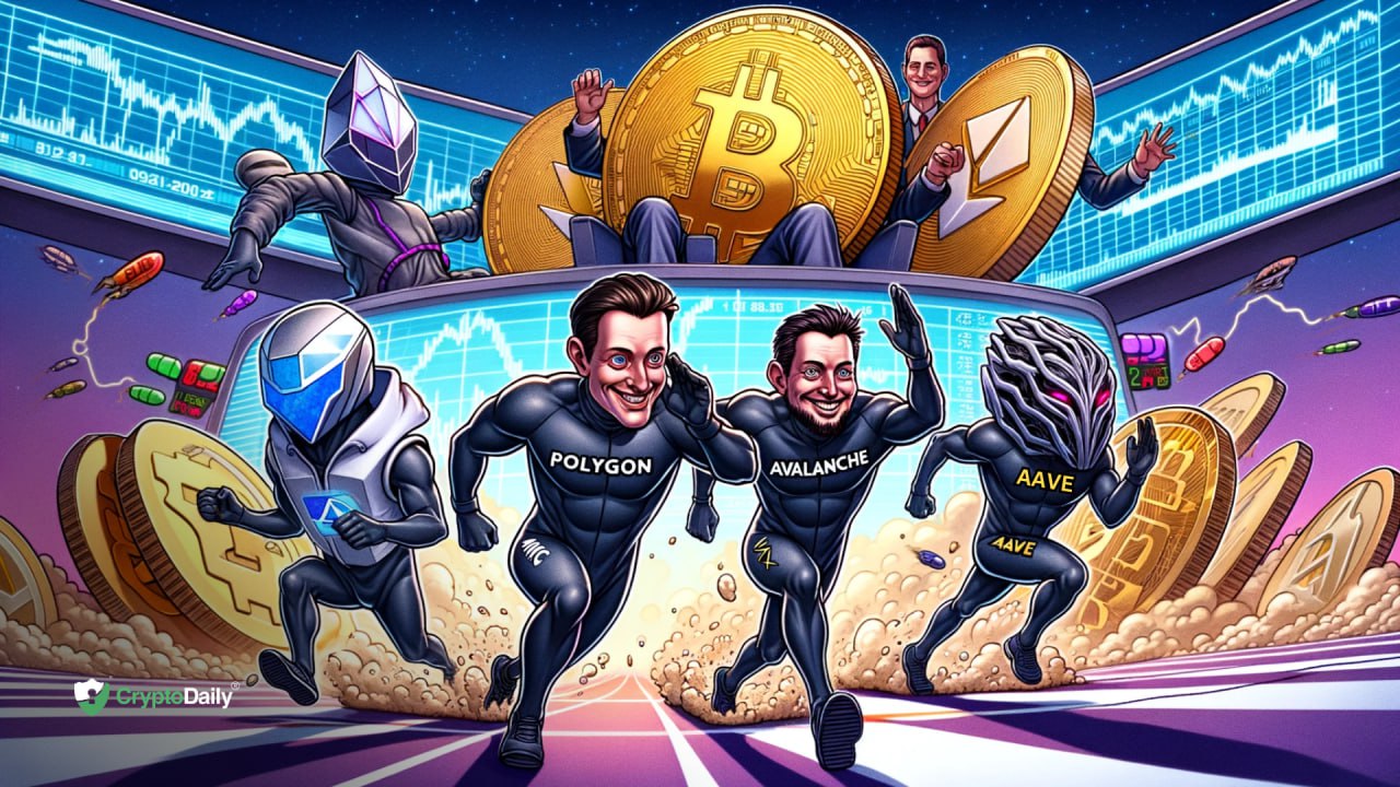 While Bitcoin Stumbles, Get Ready for Polygon (MATIC), Avalanche (AVAX) and Aave (AAVE) as 2024's Top Altcoins