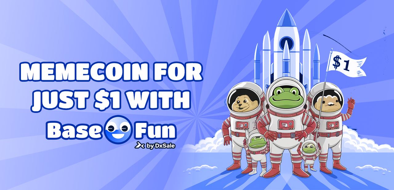 Base.fun Streamlines Memecoin Launch Process in 1 Click & in $1