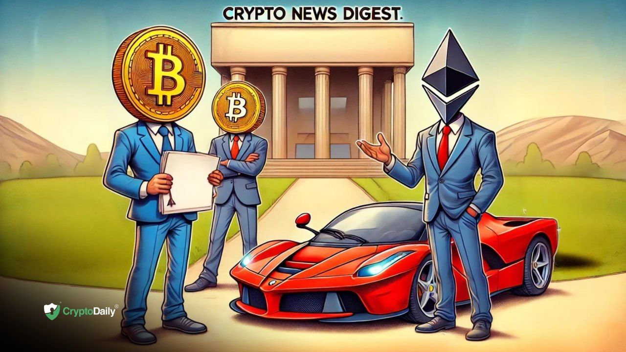 Crypto News Digest: Bitcoin 2024 Conference and Market Dynamics; Surge in Active Addresses on the Ethereum Blockchain; Ferrari's New Crypto Payment Option