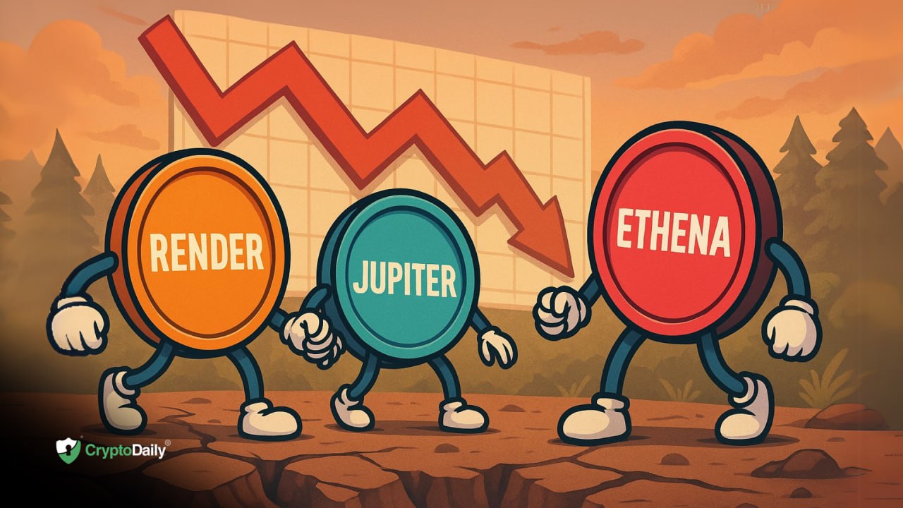 Correction Opens New Entry Points: Can RENDER, Jupiter, and Ethena Explode From Oversold Levels?