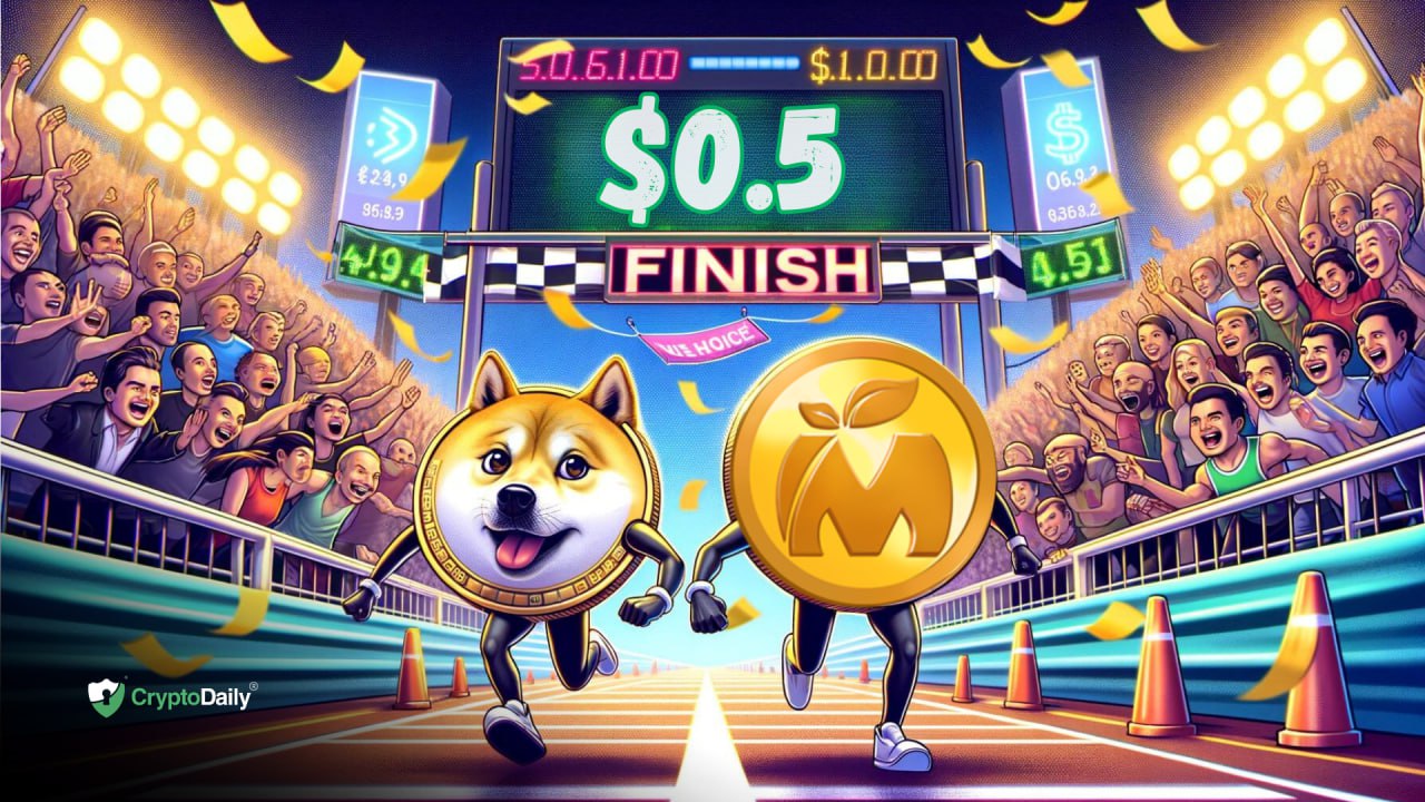 DOGE vs MANIA: Which Altcoin is Forecasted to Reach $0.5 First