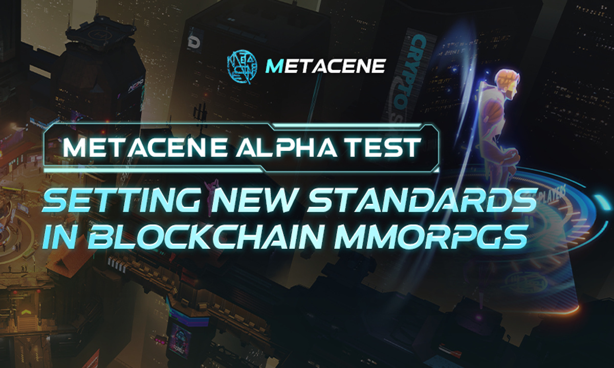 MetaCene Revolutionizes Blockchain Gaming with Successful MMORPG Alpha Test