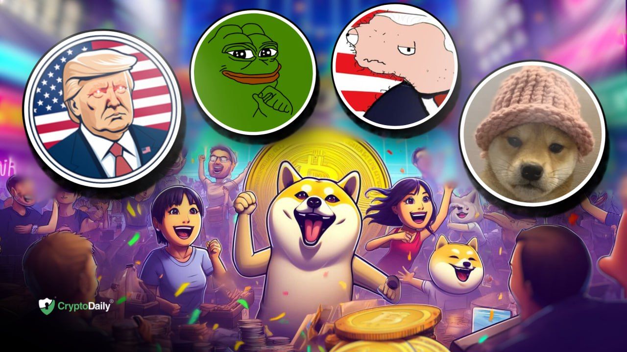 Memecoin rally signifies confidence returning to crypto market. $WIF, $PEPE, $BODEN, and $MAGA put on surge