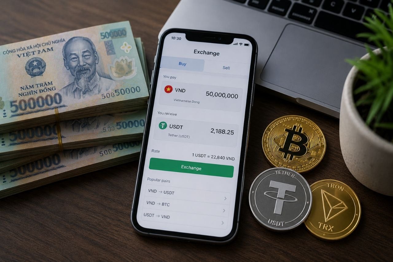 The Vietnamese Dong and Vietnam’s Crypto Market: Why VND is Emerging as a Key Channel for USDT and Bitcoin Exchange