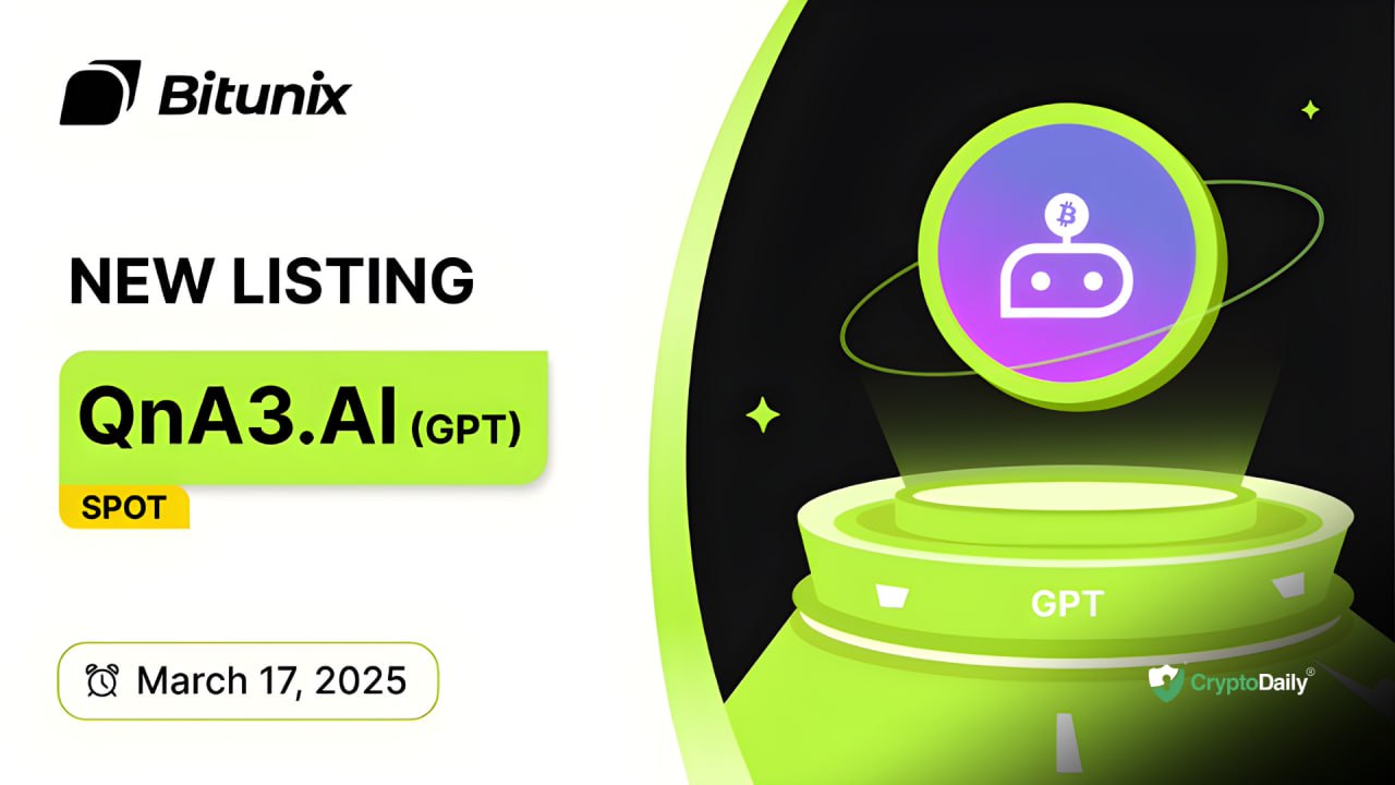 QnA3.AI $GPT Coin Now Live on Bitunix, Reflecting the AI Sector's Popularity