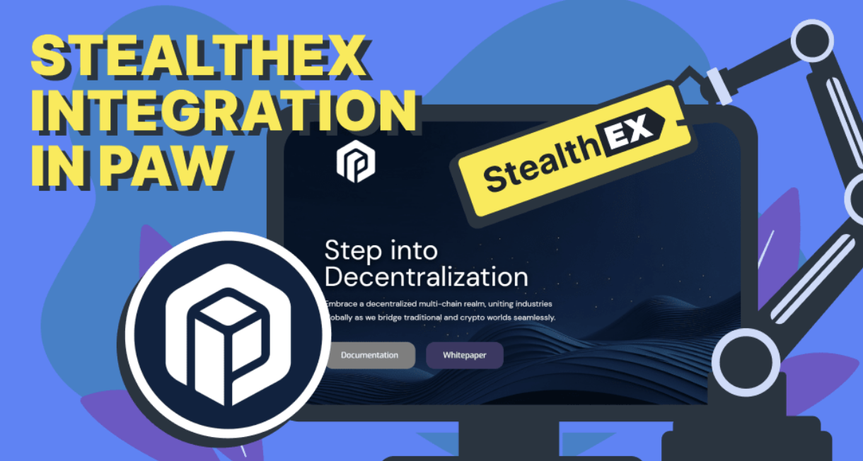 StealthEX Integrates with PAW: A Leap Forward in the Crypto Exchange Landscape