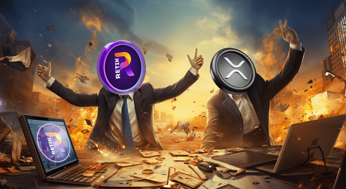 Ripple (XRP) will lose its place to Retik Finance (RETIK)