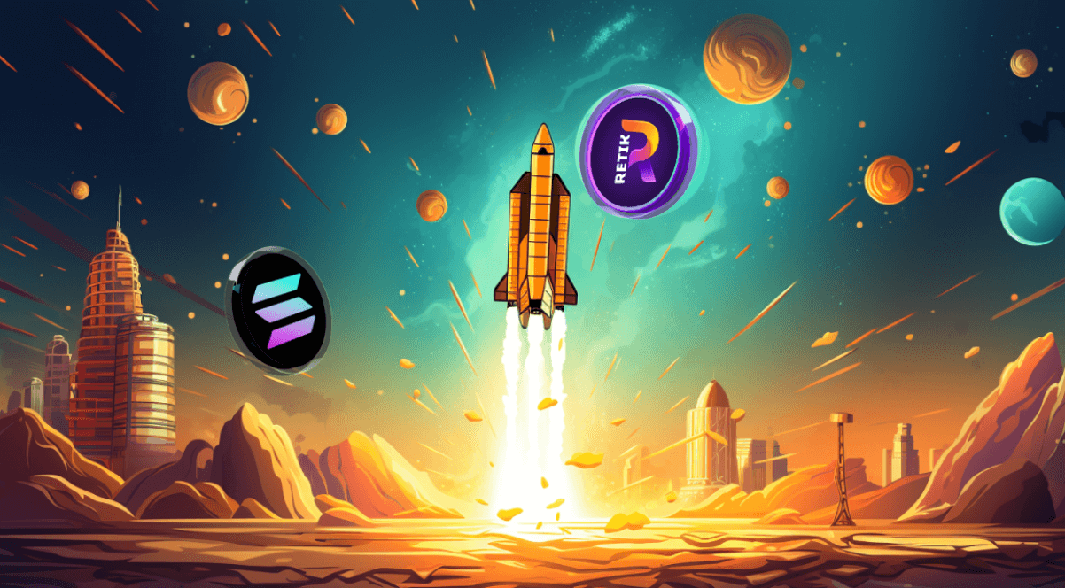 Solana (SOL) Motoring Towards $100, Retik Finance (RETIK) Presale Stage 2 Sells Out Quicker Than Anticipated
