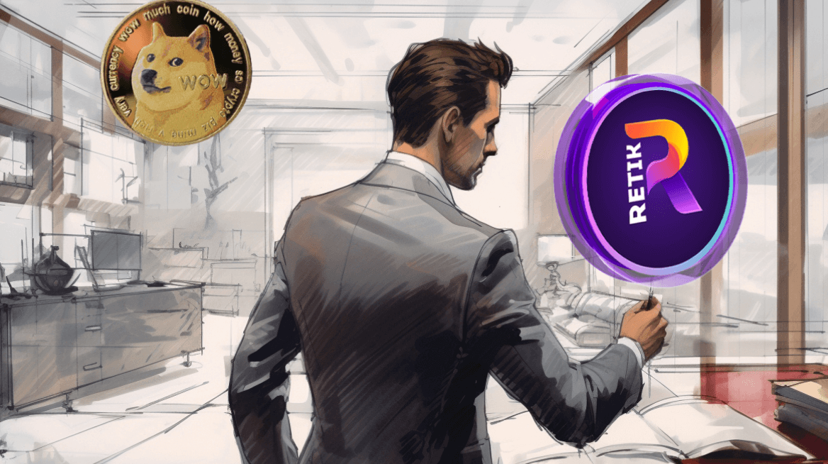 Dormant Shiba Inu (SHIB) and Dogecoin Wallets Awaken After 2 Years, Dump To Create Room for Retik Finance (RETIK) Priced at $0.08