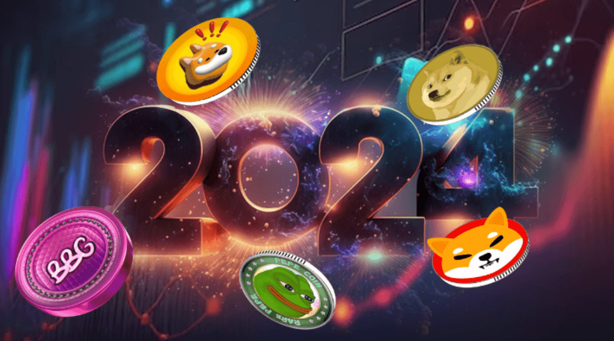 2024's Memecoin Millionaire-Makers: DOGE, SHIB, PEPE, BBG, and BONK!
