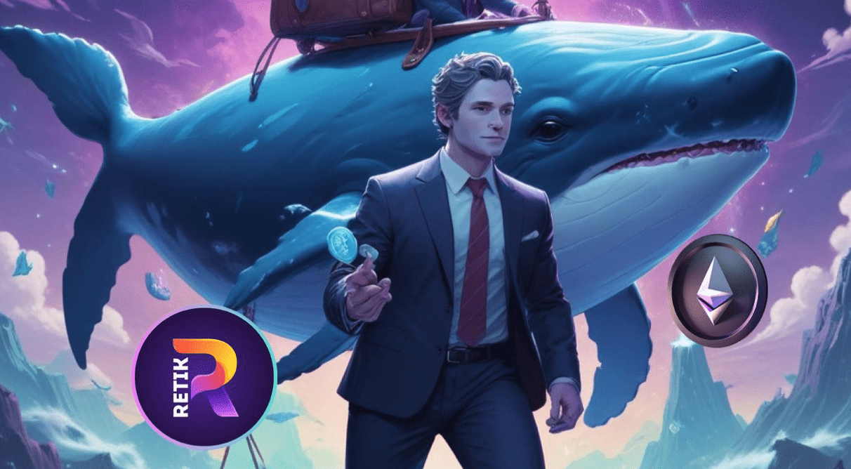 Big Ethereum Whale With $12,000,000 ETH Bag is Bullish on New Crypto Retik Finance, Plans to Accumulate RETIK Tokens at Launch on May 21
