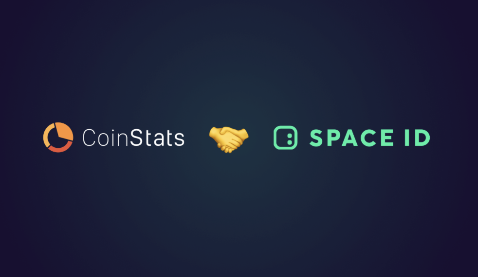 CoinStats partners with SPACE ID as Web3 domain name usage skyrockets