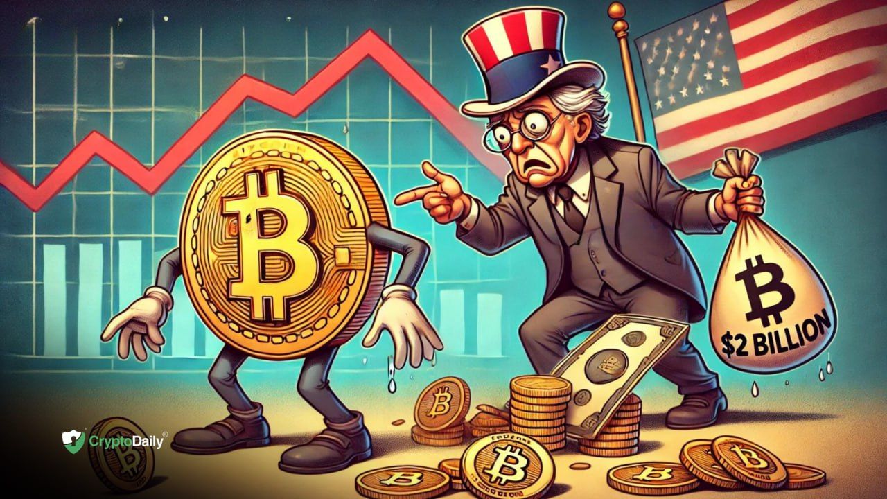 Bitcoin (BTC) dips as US government moves $2 billion in $BTC to unknown wallet