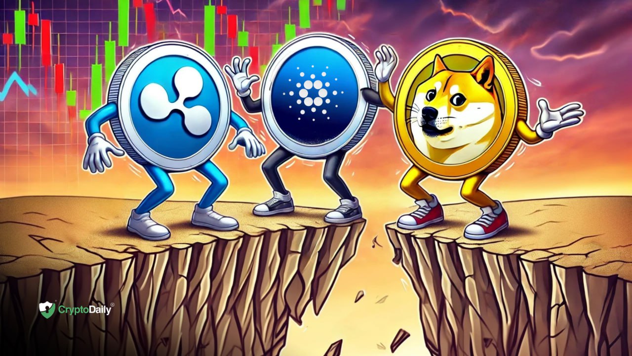 Ripple (XRP), Cardano (ADA), and Dogecoin (DOGE) Drop to Support Levels: What’s Next for These Cryptos?