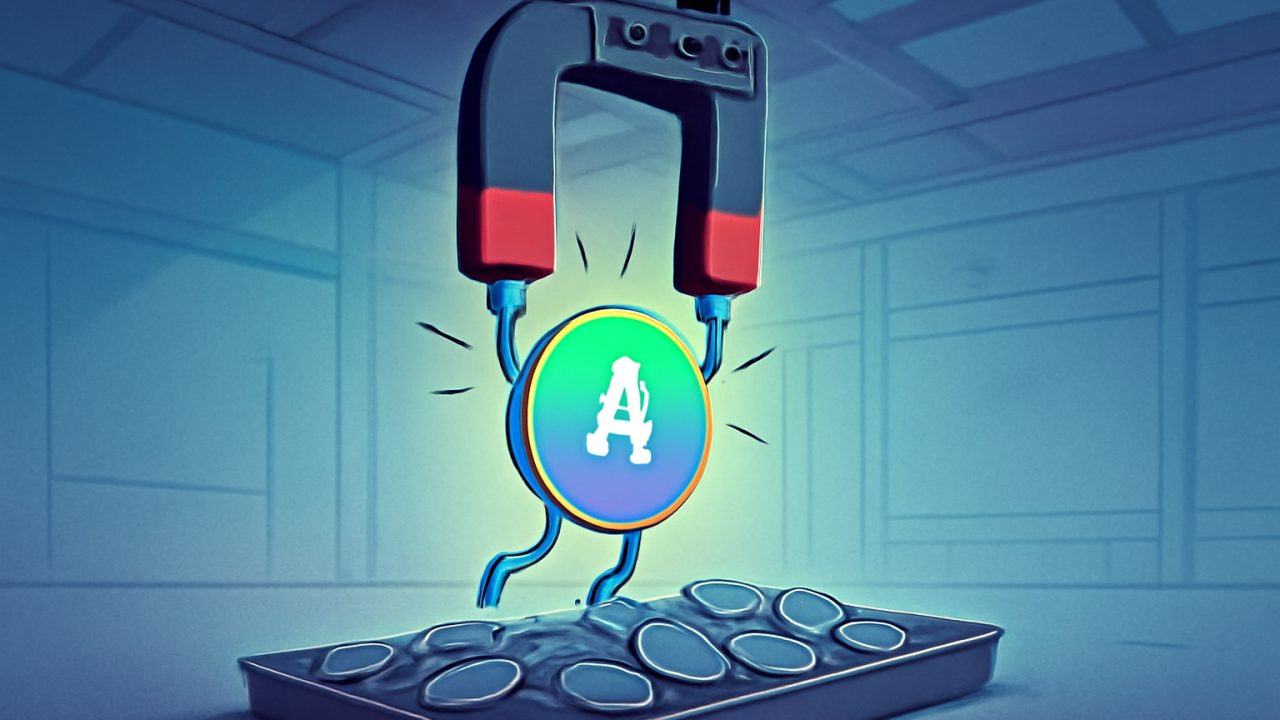 Automated magnet buyback pulling AAVE from the crowd
