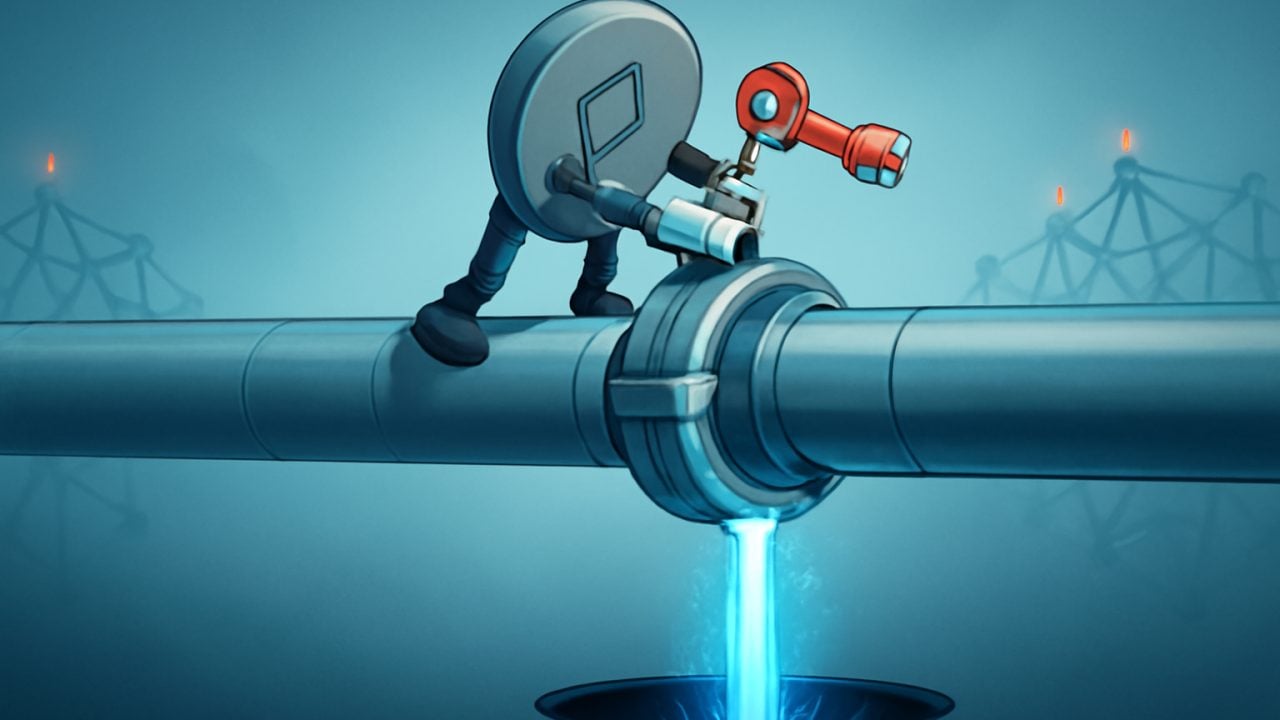 Loosened Bridge Pipeline Clamp