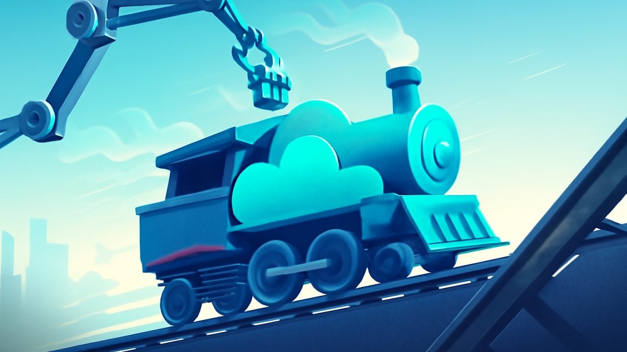 Cloud Locomotive Climbing on AI Fuel
