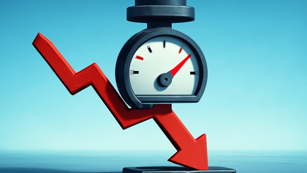 Fuel Gauge Press Forcing Stock Arrow Down