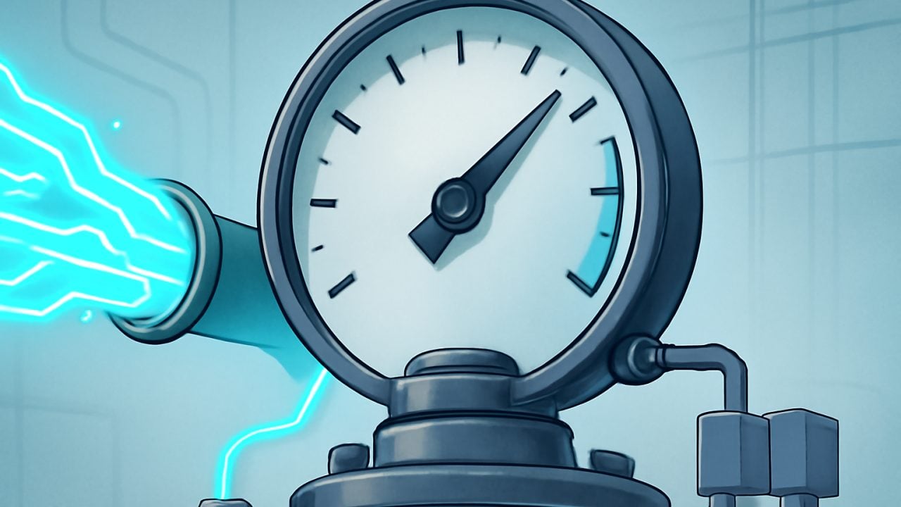 High Pressure, Open Valves
