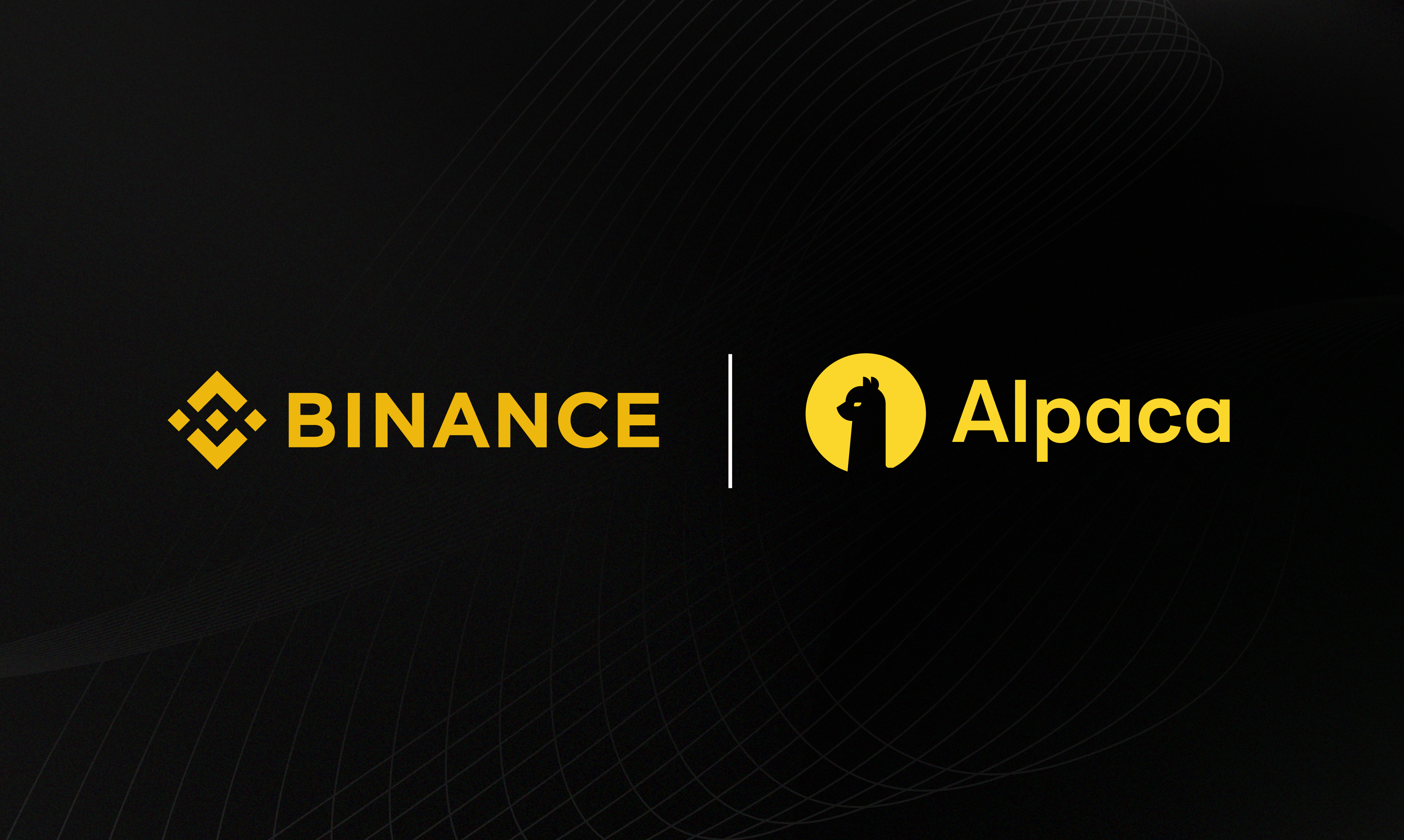 Binance and Alpaca partnership graphic for the U.S. options launch.