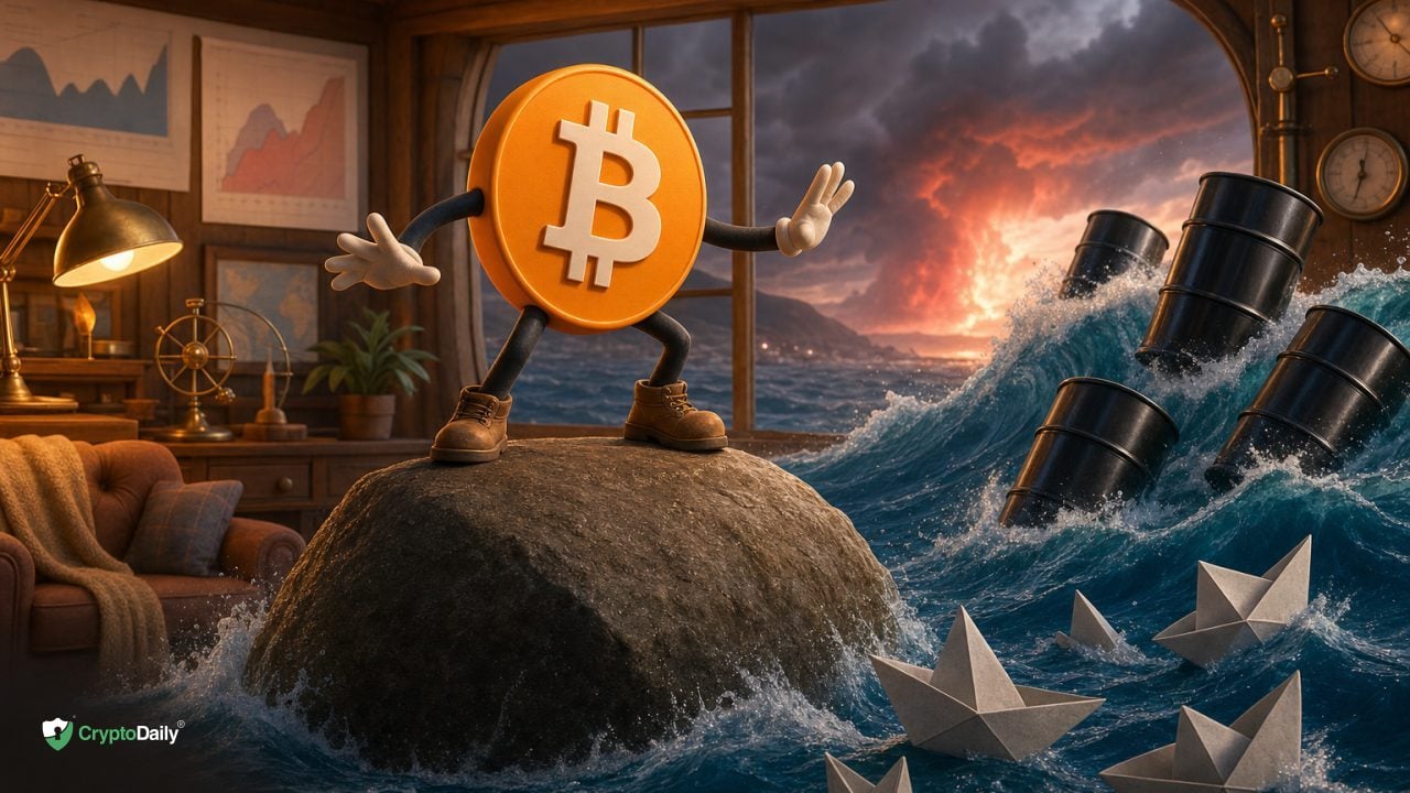 Bitcoin Holds Firm as Iran Escalation Sends Oil Above $90 and Stocks Lower