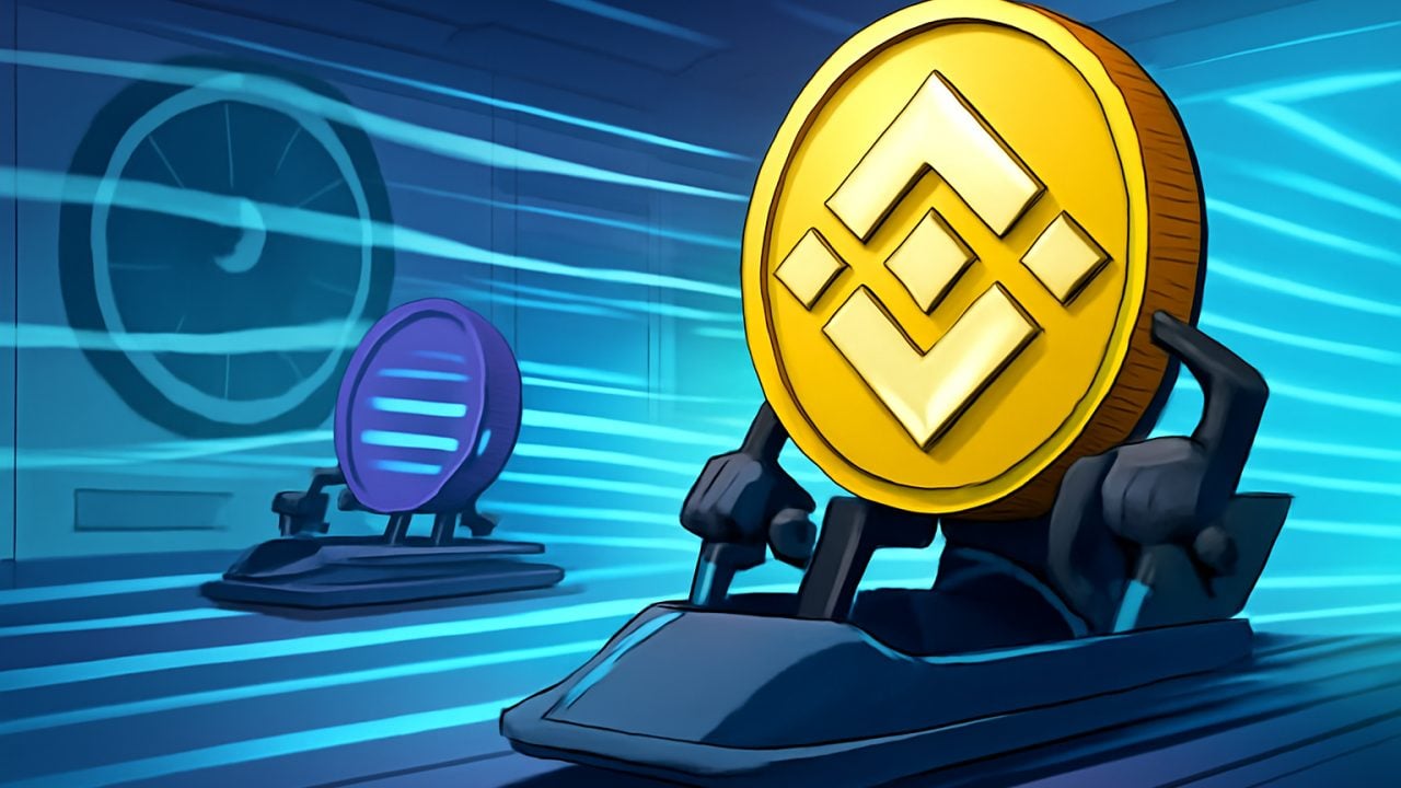 BNB vs Solana wind-tunnel speed test