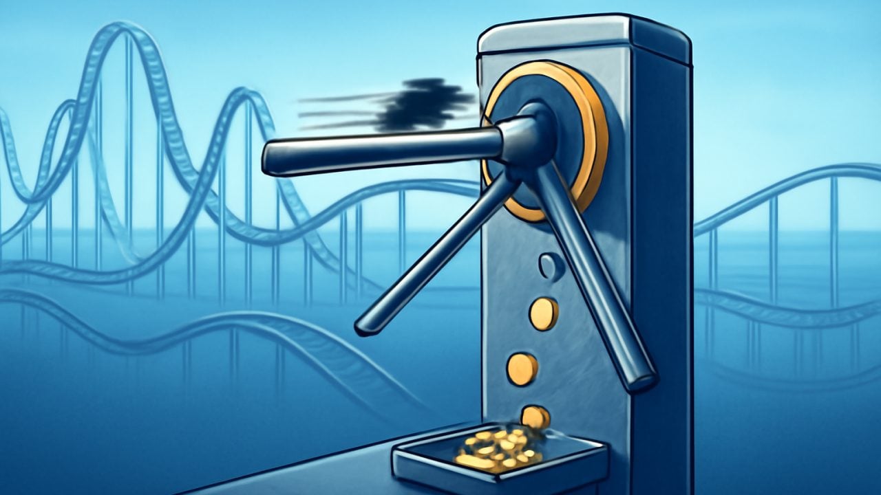 Rollercoaster Toll Gate Counter