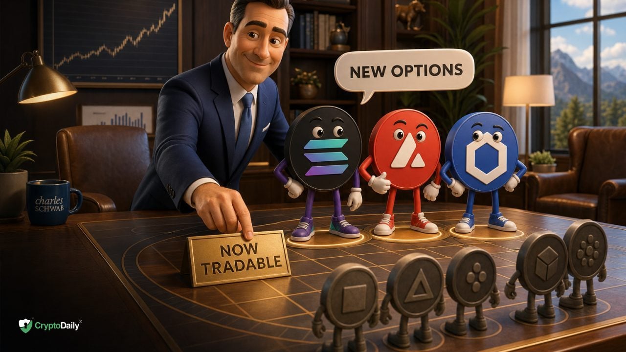 Charles Schwab Adds Solana, Avalanche and Chainlink to Crypto Trading